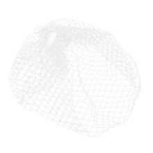 White Hair Birdcage Bridal Veil Mesh Hat Wedding Veil Hair Accessories