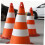 Pack of 12 Safety Cone Connectors for Parking 5