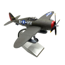 1:72 P-47 Fighter Jet Gift Thunderbolt Attack Plane for Bar Cafes TV C