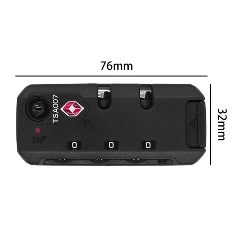 Secure 3 Digit Combination Padlock Luggage Suitcase Code Lock 13116 1