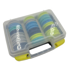 Fishing Line Storage Board Fishing and Riggings Spools Line Organizers Leader Spools Line Keeper Round Wicking Plate