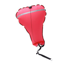 Lifting Bag, 140lb Swimming Buoy Equipment Snorkeling Diving Accessories Swimming Recovery Lifting Bag High Visibility Outdoor Fluorescent Red