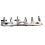 Drum Clamp Multi Clamp Percussion Accessory for Cowbell Drum Set Repla 1