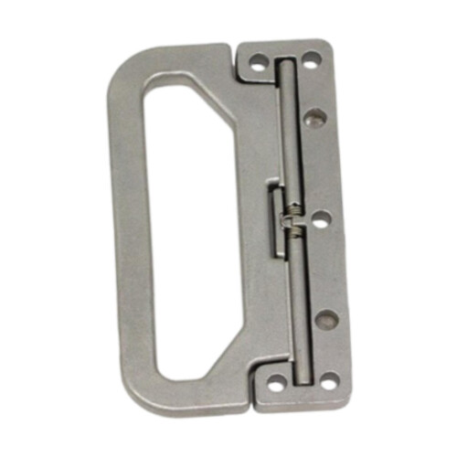 Spring Loaded Handle Folding Metal Case Chest Handle for Toolbox Crate