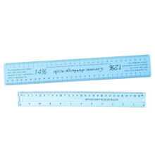Ceramic Shrinkage Scale Ruler with Standard Ruler Measurer Measurement