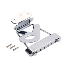 6 String Guitar R Trapeze Tailpiece for Archtop Jazz Bass Guitar Bridg