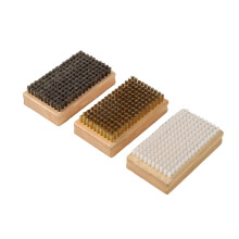 3Pcs Snowboard Wax Brush Horsehair Brush Tuning Equipment Skiing Board