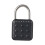 Button Combination Padlock 6 Digit Password Code for Hasp Cabinet Case 1