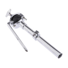 Single Tom Holder Stand Mount Durable Steel Silver Plated