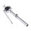 Single Tom Holder Stand Mount Durable Steel Silver Plated 1