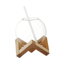 Cocktail Glass Cup with Rack Juice Glass for Bar Club Housewarming Equ