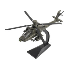 1:32 Diecast Attack Helicopter Model Aircraft Fighter Model for Gifts