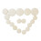 Clarinet Pads Bb Key 17pcs Ivory 3