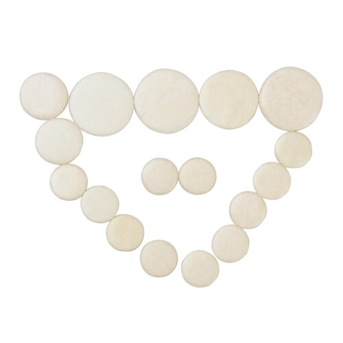Clarinet Pads Bb Key 17pcs Ivory 2