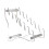 Acrylic Knife Holder Storage Rack Bracket Shelf for Bar Room Multifunc 1