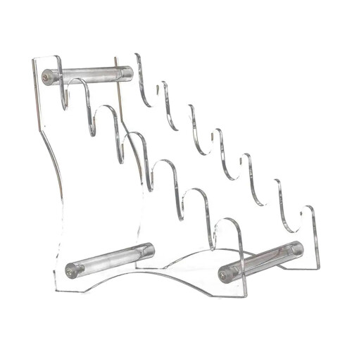 Acrylic Knife Holder Storage Rack Bracket Shelf for Bar Room Multifunc