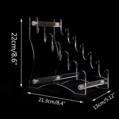 Acrylic Knife Holder Storage Rack Bracket Shelf for Bar Room Multifunc 1