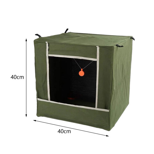 Target Box 40x40cm Canvas Storage Box for Camping Training Hunting 1