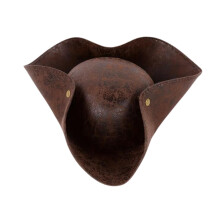 Halloween Pirate Tricorn Hat Gift Costume Cap for Dress up Halloween H