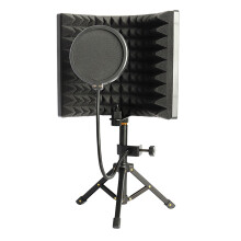 Microphone Isolation Shield Soundproof Filter Vocal Recording Foam 3 P