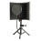 Microphone Isolation Shield Soundproof Filter Vocal Recording Foam 3 P 1