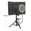 Microphone Isolation Shield Soundproof Filter Vocal Recording Foam 3 P 2