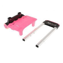 Backpack Hand Truck Portable Pink Compact Foldable Backpack Trolley fo