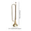 C Flat Bugle Brass Bugle Classic Trumpet Brass for Beginner Cavalry Ch 2