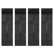 4pcs Baseball Gloves Wrap Bands Elastic Baseball Gloves Wrap Strap Adjustable Baseball Gloves Lacing Strap with Sticker Ref: 1225
