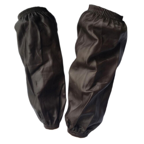 Waterproof Leather Oversleeves Protector Arm Sleeve Covers for Worker