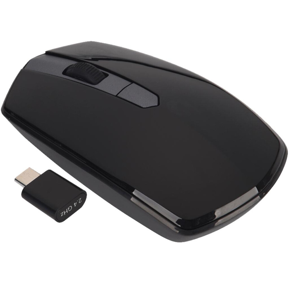 Wireless Optical Mouse 2.4Ghz With Type-C Receiver Dpi Adjustment For 764398753855