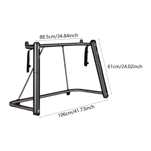 U Shape Keyboard Stand Portable Heavy Duty for Home Studio Performance 1