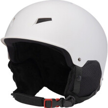 Winter Snowboard Helmet Earmuffs, Warm Men's and Women's Snow Helmet Fixed Strap, Safety Ski Helmet for Skiing White Ref: 2941