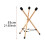 Ethereal Drum Stand Stable for Stage Performances Outdoor Activities C 2