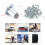 Ακίδες ελαστικών γενικής συμβατότητας Snow Studs4Tires με βελτιωμένη πρόσφυση, 6