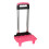 Backpack Hand Truck Portable Pink Compact Foldable Backpack Trolley fo 3