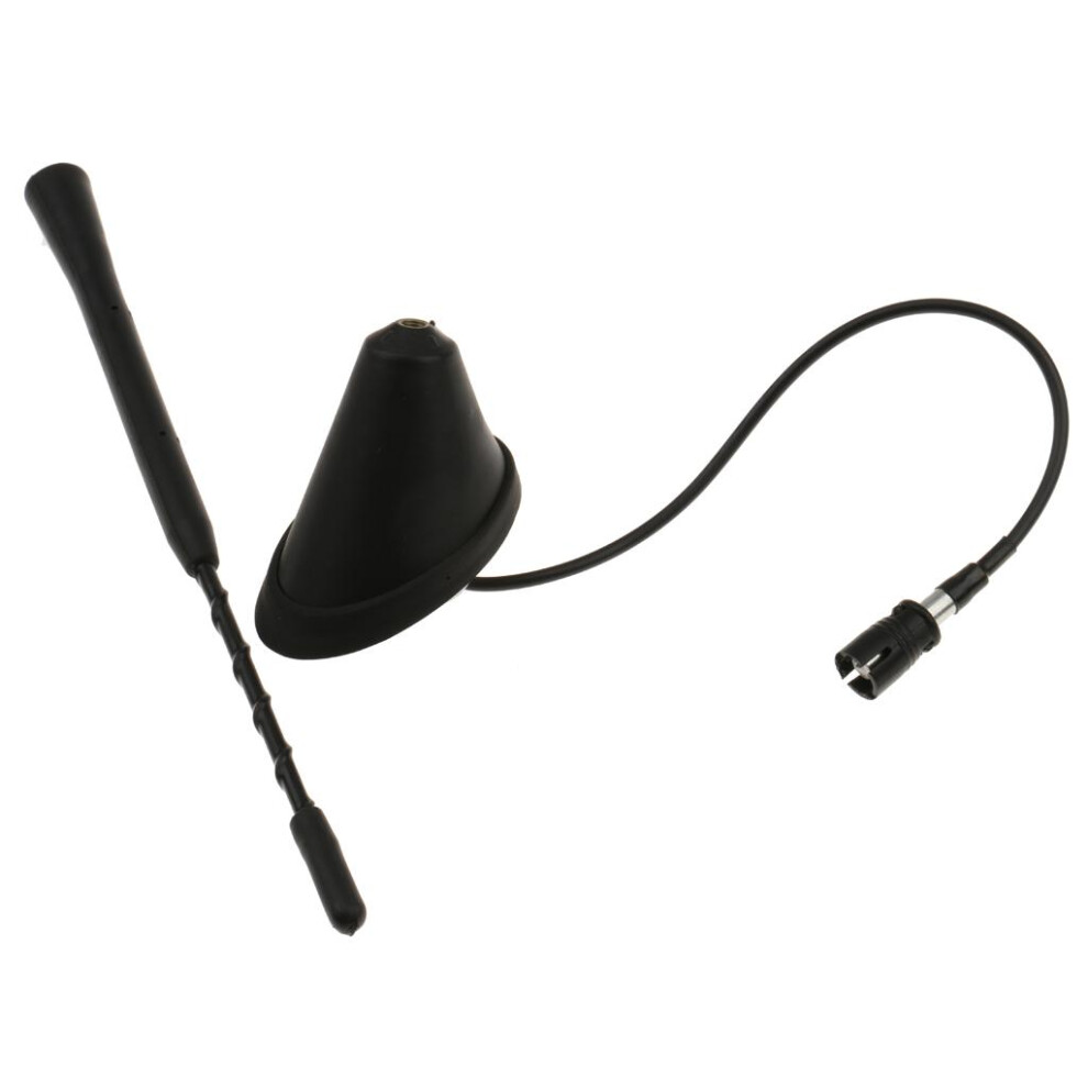 9'' Universal Car Antenna Am/Fm Roof Radio Mast + Base Aerial Signal 764398391507
