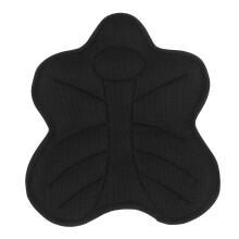 Cuscino per sella moto, cuscino ammortizzante 3D a nido d'ape in tessuto ad asciugatura rapida, cuscino di supporto lombare per bici con fori di