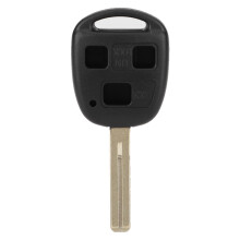 Guscio di ricambio per telecomando chiave, compatibile con veicoli Lexus. Materiali inclusi. Tabella di compatibilità veicoli inclusa. Nessuna