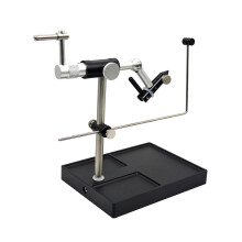 Fly Tying Vise with Pedestal Base Rotary Portable Supplies Flies Lure
