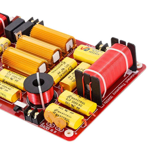 3 Way 600W Speaker Crossover 3 Unit Audio Filter Frequency Divider Hi/ 2