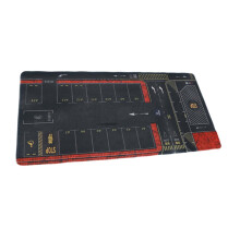 1/64 Scale Parking Lot Mouse Pad Desktop Nonslip Layout Garage Toy Mou