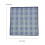 6Pcs Cotton Men's Handkerchiefs Soft Stripe Checkered Pattern Pocket S 2