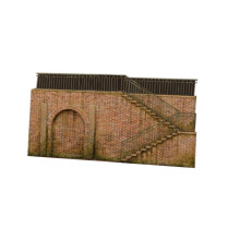 1/35 Building Model Kit DIY Scene Unfinished Wood Foam Architecture Mo