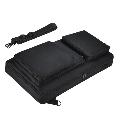 DJ Controller Storage Bag Scratch Resistant Portable Turntable Carryin
