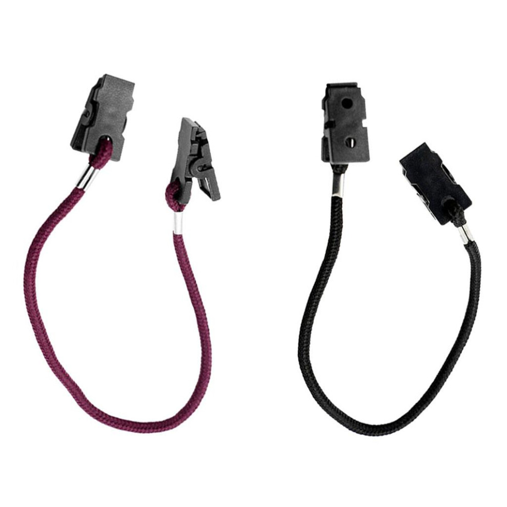 2X Safety Wind Lanyard Cord Clips For Sports Fishing Boating Uv Sun Ha 781819962832