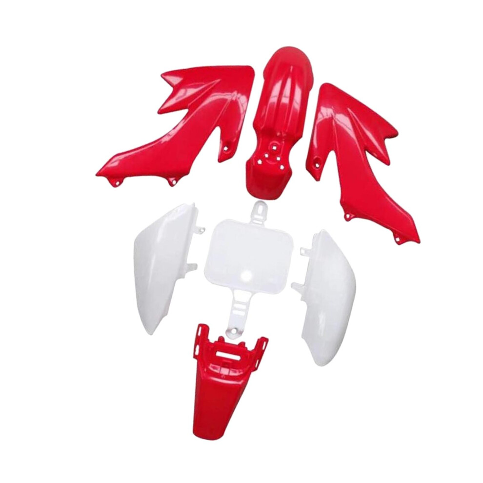 Fairing Fender Set For Honda Crf50 Xr50 Sdg Ssr Red/White 795471662153