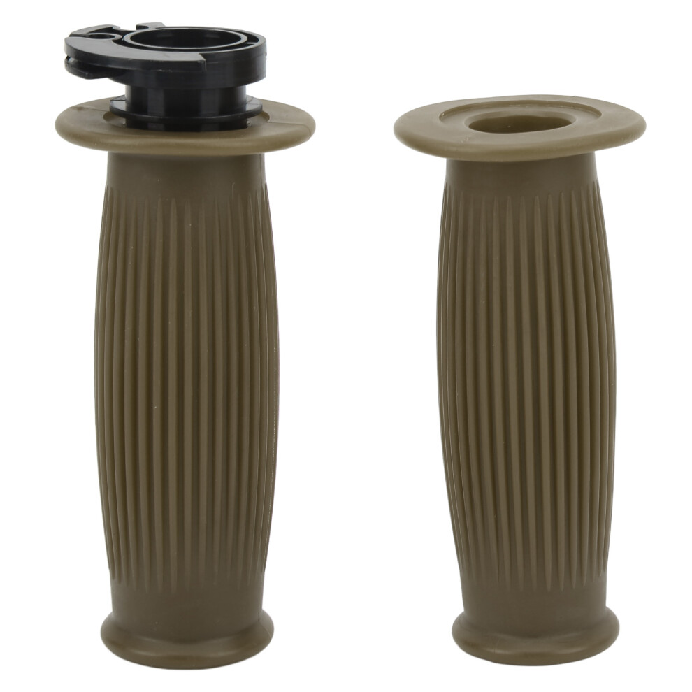 Handlebar Grips 4 Motorcycles, Vibration Absorption W/ Anti-Skid Surface Non Slip Design, Weather Resistant Rubber Pads 4 Scooter Control Upgrade 9139052856967