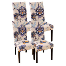 Dining Chair Slipcovers, Elastic Fabric Comfortable Dining Room Parsons Chair Covers for Restaurants Kitchens Hotels Weddings, Universal Fit Non-Slip