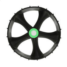 Kayak Jon Boat Canoe Gear Cart Trailer Carrier Trolley Wheel Black